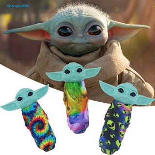 Syc- โมเดลฟิกเกอร์ รูปการ์ตูน Yoda ดาวน่ารัก ขนาดเล็ก ของเล่นสําหรับเด็ก เก็บสะสม เครื่องประดับ