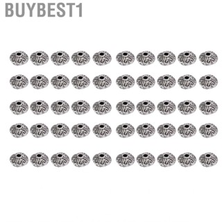 Buybest1 50Pcs Viking Beard Beads Love Heart For Vintage Jewelry Hair Deco TA