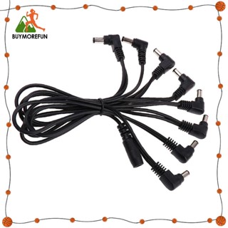 [Buymorefun] สายเคเบิลพาวเวอร์ซัพพลาย 3 ทาง สําหรับเอฟเฟคกีตาร์ไฟฟ้า 9V DC 1A 2A