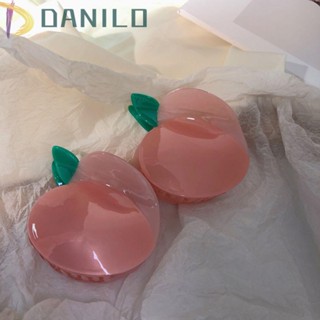 Danilo กิ๊บติดผม ทรงหางม้า สีชมพู แบบสร้างสรรค์ แฟชั่นฤดูร้อน สําหรับผู้หญิง