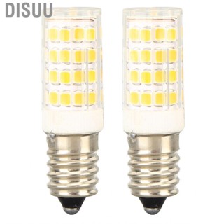 Disuu 2Pcs E14 Light Bulb Dimmable  Bulbs European Base for Home