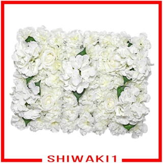 [Shiwaki1] แผงดอกกุหลาบประดิษฐ์ สําหรับตกแต่งพื้นหลัง สวน งานแต่งงาน ครบรอบ
