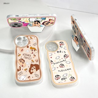 เคสโทรศัพท์มือถือ ลายการ์ตูนชินจังน่ารัก สําหรับ Iphone 15 Plus Pro Max T2