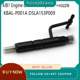 【hzsxjdzaxu】หัวฉีดน้ํามันเชื้อเพลิงดีเซล 4jb1 พร้อมหัวฉีด KBAL-P001A DSLA153P009 4 ชิ้น