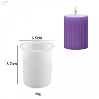 【VARSTR】Candle Moulds White 3/6PCS Household Decor Polymer Clay Smooth Surface