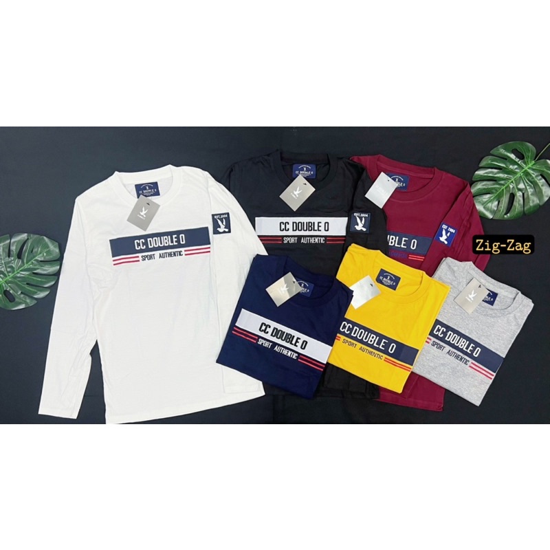 💥สินค้าขายดี💥 เสื้อยืดแขนยาวงานปัก CCOO Cotton 100% ( SMLXL)สวมใส่ได้ชาย/หญิง Long.03