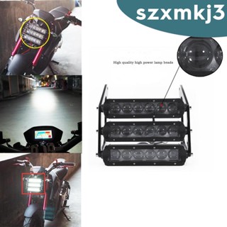 [Szxmkj3] ไฟหน้ารถจักรยานยนต์ LED สามชั้น สไตล์เรโทร สําหรับ Grom MSX 125SF MSX125 2013 2014 2015 2016