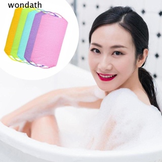 Wonda ผ้าตาข่ายไนล่อนขัดผิว สําหรับอาบน้ํา