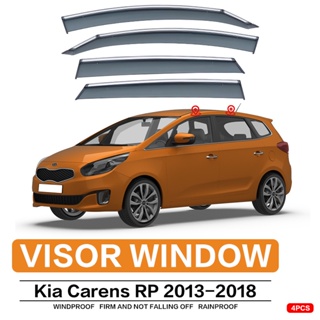 ที่บังแดดหน้าต่างรถยนต์ PC อุปกรณ์เสริม สําหรับ Kia Carens UN RP 2007-2021 4 ชิ้น