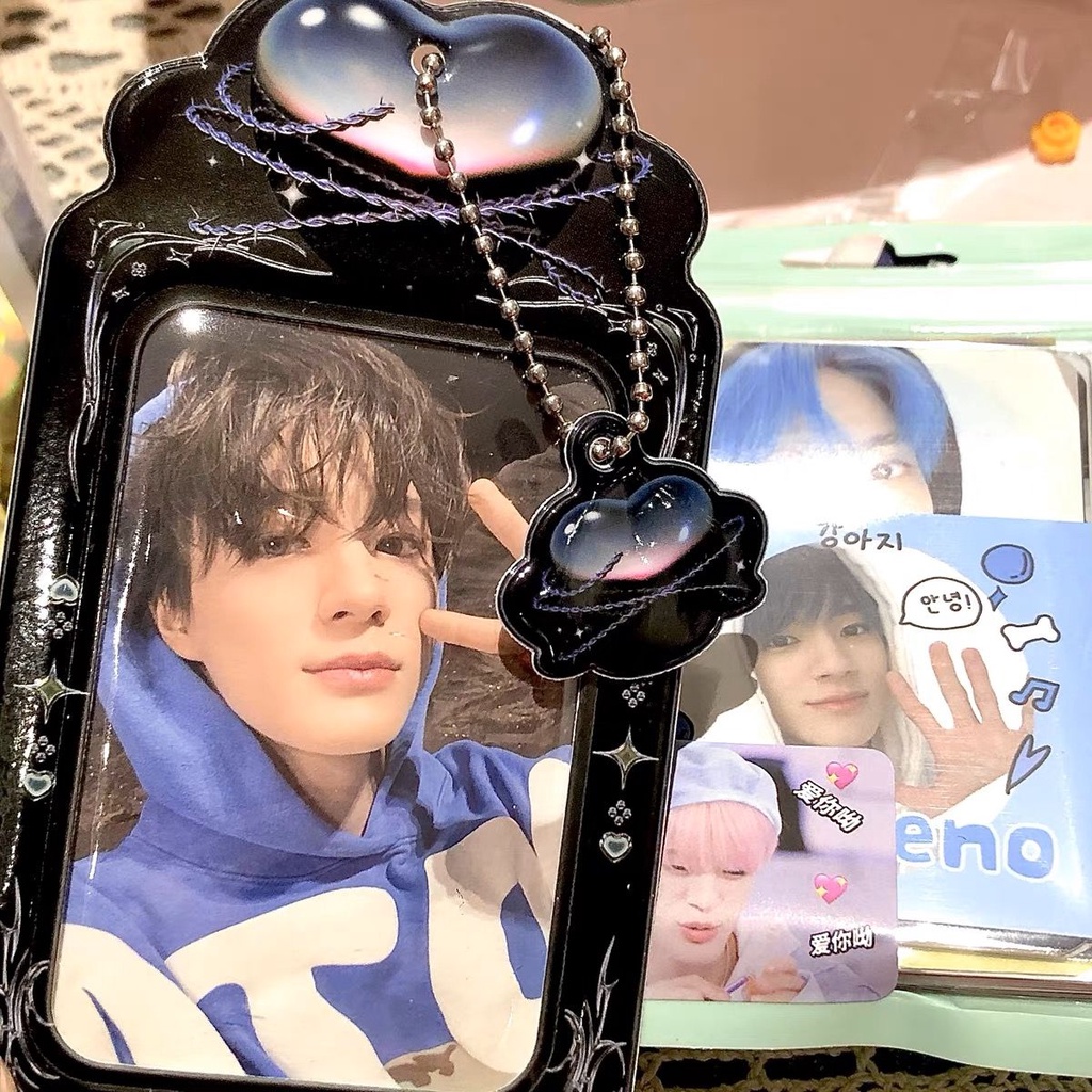 Ins Style จี้โพลารอยด์ รูปดาว ขนาด 10 ซม. สําหรับเก็บโฟโต้การ์ด เอกสาร จราจรนักเรียน