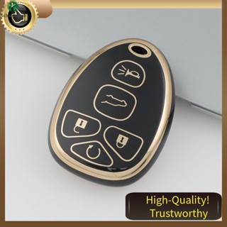 ใหม่ เคสกุญแจรีโมตรถยนต์ TPU อุปกรณ์เสริม สําหรับ Chevrolet Tahoe Suburban Gmc Yukon Cadillac Escalade Shell Fob