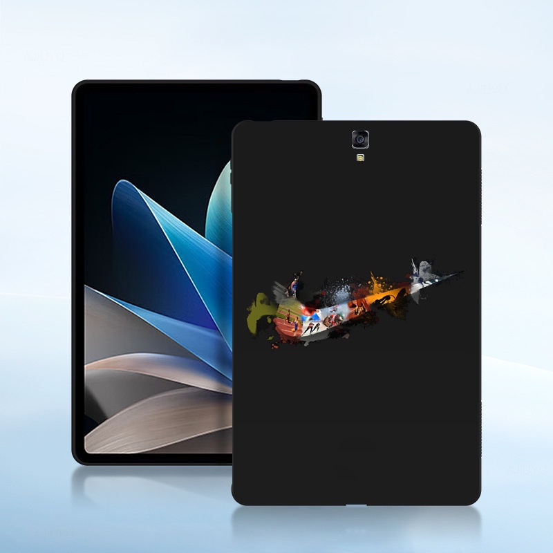 Samsung Galaxy Tab S3 T820 T825 9.70 นิ้ว เคสแท็บเล็ต แฟชั่น ลายแบรนด์ นิ่ม TPU ซิลิโคน กันตก ฝาหลัง
