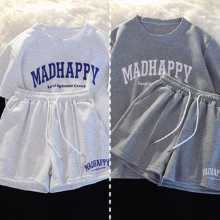 มาใหม่ ชุดเซ็ท2ชิ้น เสื้อ+กางเกงขาสั้น มีสีไห้เลือก