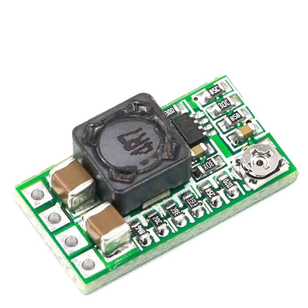โมดูลพาวเวอร์ซัพพลายแปลงแรงดันไฟฟ้า DC-DC 12-24V เป็น 5V 3A 97.5% 1.8V 2.5V 3.3V 5V 9V 12V ขนาดเล็ก ปรับได้