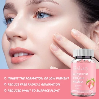 Gluta Collagen กลูต้า คอลลาเจน ช่วยผิวขาว ลดฝ้า รอยดำ ลดการสร้างเมลานินใต้ผิว Whitening Gummy