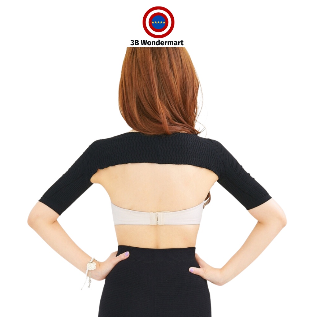 Seamless Arm Shaper Slimming Arm Sleeves Arm Trainer Shapewear Posture สําหรับผู้หญิงสาวฟรีไซส์