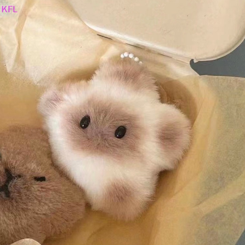 (KFL) พวงกุญแจ จี้ตุ๊กตานุ่ม รูปการ์ตูน Star Squeak Capybara ของขวัญสําหรับเด็ก