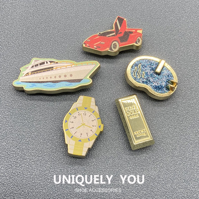 jibbitz crocs Metal yacht jibbitz crocs เกาหลี jibbitz set crocs jibbitz jibbitz crocs ของแทั