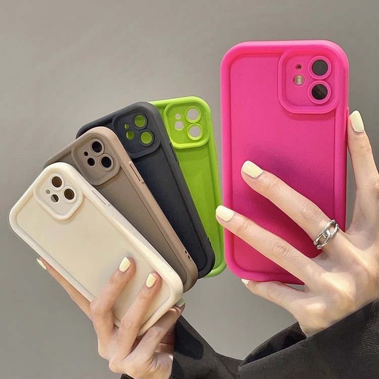 โทรศัพท์มือถือสำหรับi for iPhone 11 15 16 Pro Max XR 13 12 14 Pro Max 7 8 Plus XR XS Max ซิลิโคนฝาครอบโทรศัพท์กันกระแทก