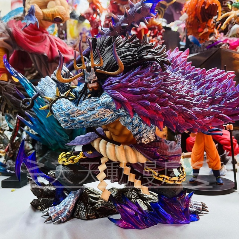 ส่งฟรี โมเดลฟิกเกอร์ รูปปั้นอนิเมะ One Piece LX Haikaido Charlotte Ling Orc Form Kaido GK สําหรับตกแต่ง