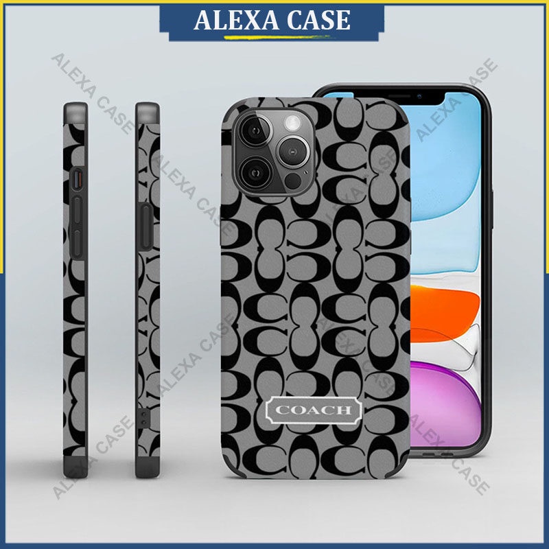 C0achเคสโทรศัพท์สําหรับiphone 16 Pro Max / iPhone 15 Pro Max / iPhone 14 Pro Max / iPhone 13 Pro Max / XS Max / iPhone 8 Plus / iPhone SE Lambskinป้องกันกรณีUW