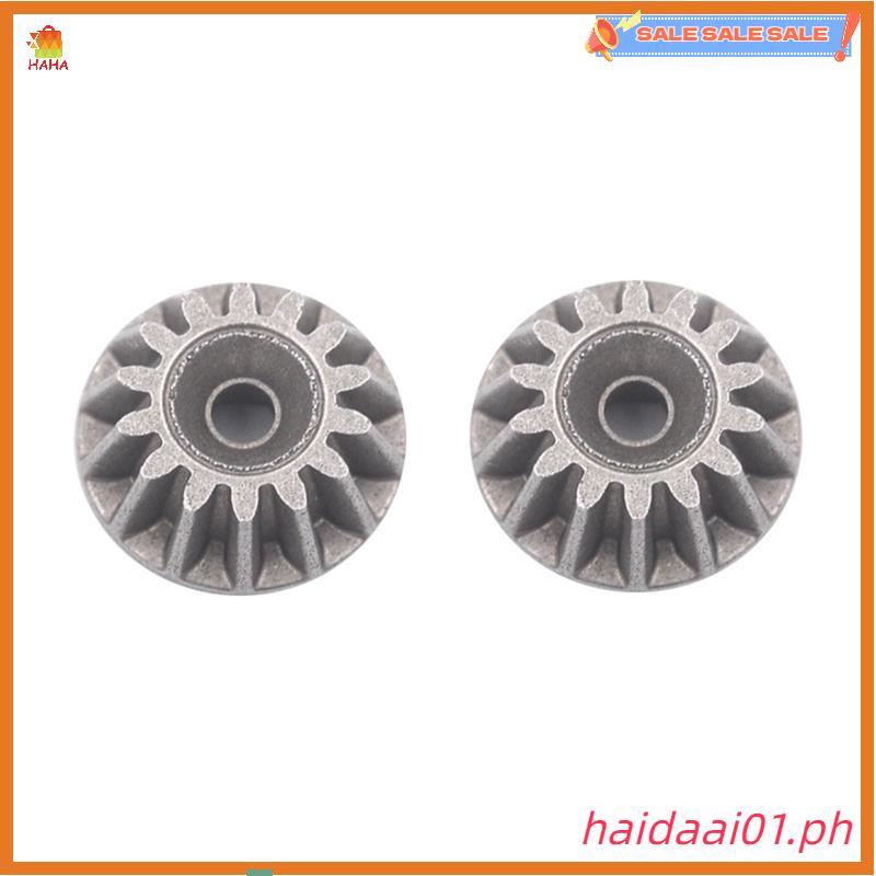 Haidaai01.ph*2 ชิ้น Metal Driving Bevel Gear 104019-2228 สําหรับwltoys 104019 12402-A 12409 RC อะไหล