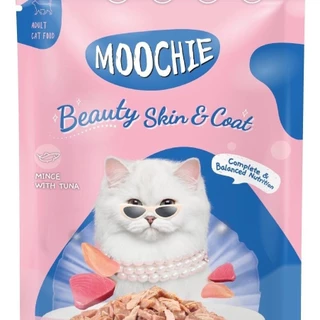 [ยกลัง 48 ซอง] Moochie อาหารเปียกแมว มูชี่ ไม่เติมเกลือ เพื่อสุขภาพน้องแมว ครบสูตร