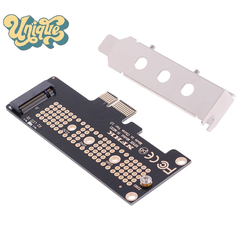 (Unique) อะแดปเตอร์การ์ด NVMe PCIe M.2 NGFF SSD เป็น PCIe x1 PCIe x1 เป็น M.2 พร้อมตัวยึด - รูปที่ 4