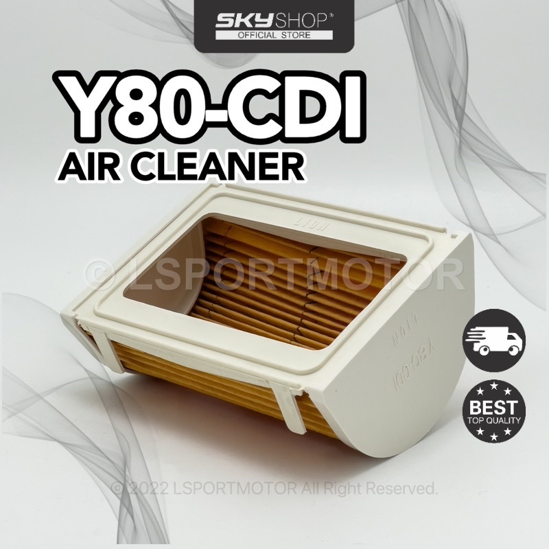 YAMAHA Y80-CDI AIR CLEANER กรองอากาศ (STANDARD) Y80CDI Y80 CDI (S)