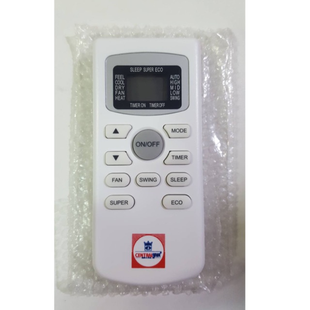 รีโมทคอนโทรลเครื่องปรับอากาศส่วนกลาง
