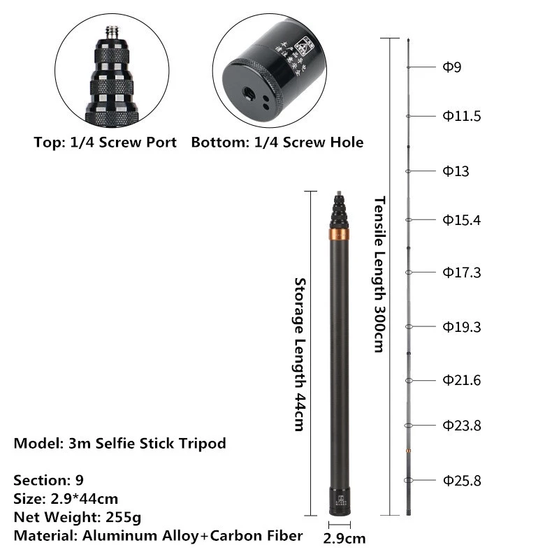 2026 ใหม่ 1.2M 2M 3M ไม้เซลฟี่ที่มองไม่เห็นสําหรับ Insta360 X5 X4 one X3 X2 oners oner Selfie Stick Bullet Time Bundle Handle สําหรับ Insta360 Panoramic กล้องอุปกรณ์เสริม DJI thumbnail 9