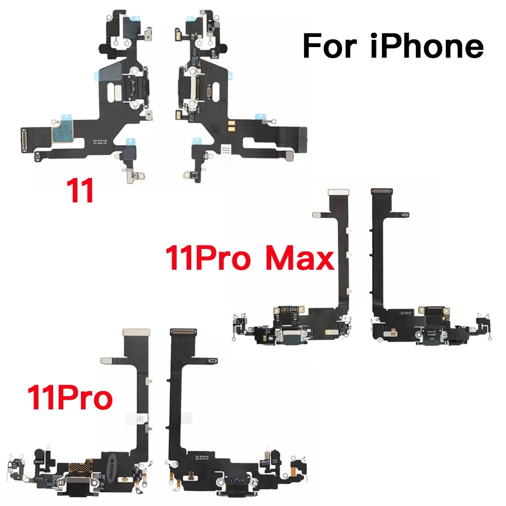 แท่นชาร์จ พร้อมสายแพไมโครโฟน แบบเปลี่ยน สําหรับ iPhone X XR XS 11 Pro Max thumbnail 3