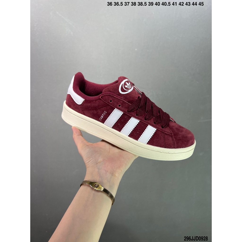 New Adidas Originals Campus 00s H03472 ป้องกันการลื่นไถลและสวมใส่แฟชั่นรองเท้ากีฬาลำลองHot sales