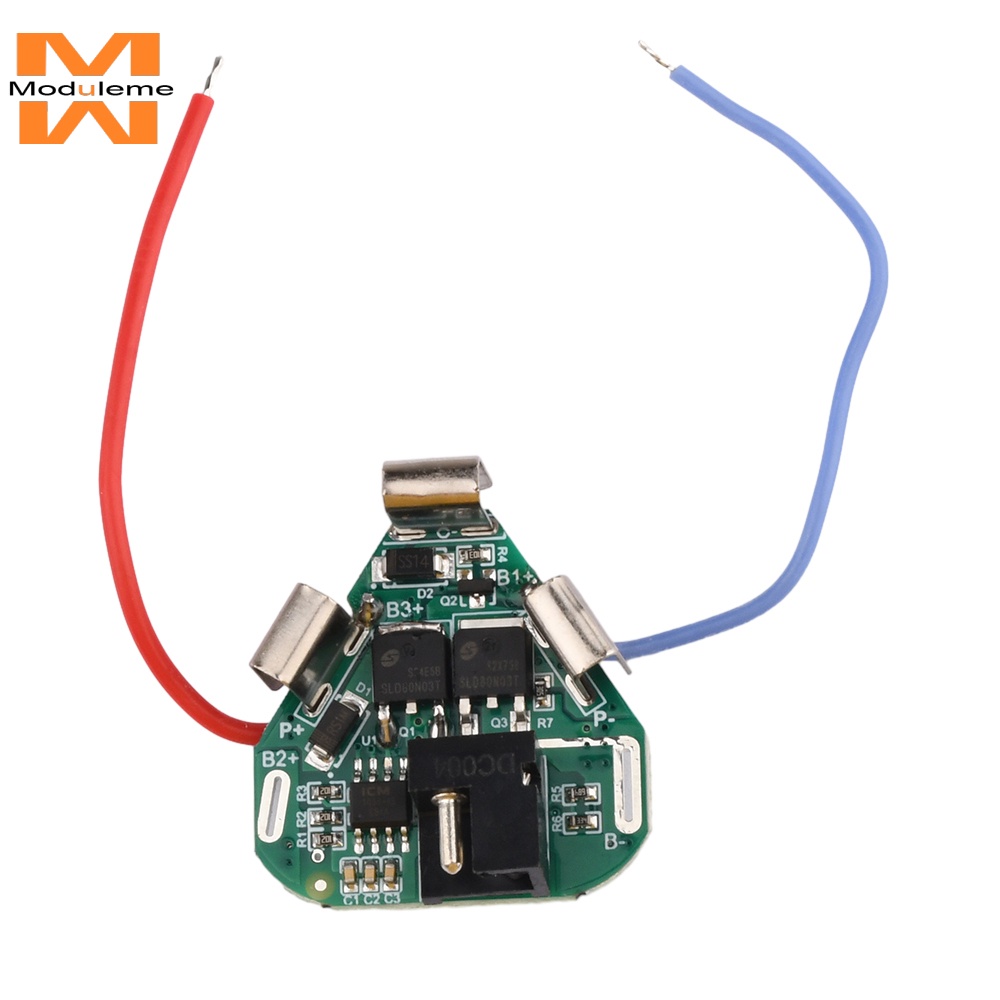 บอร์ดป้องกันแบตเตอรี่ลิเธียม 3S 12.6V BMS Li-ion 18650 สําหรับสว่านไฟฟ้า