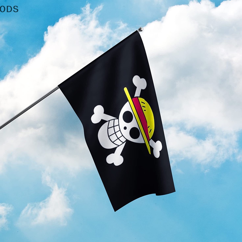 ODS SKY FLAG Pirate Monkey D. ธงลูฟี่ 60*90 ซม. โพลีเอสเตอร์หมวกฟางโจรสลัดทรัมเป็ตแบนเนอร์ธงตกแต่งบ้าน OD ราคา ถูกที่สุด ดีลบีเคเค แกลเลอรีภาพที่ 5