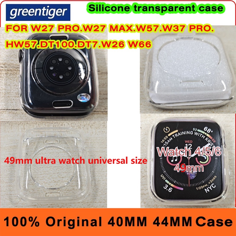 49 มม.Ultra Watch UniversalขนาดSmart Watch case44 /49mmSeries W59 W29 W27 PRO MAX W28 PRO H11 HW57 D