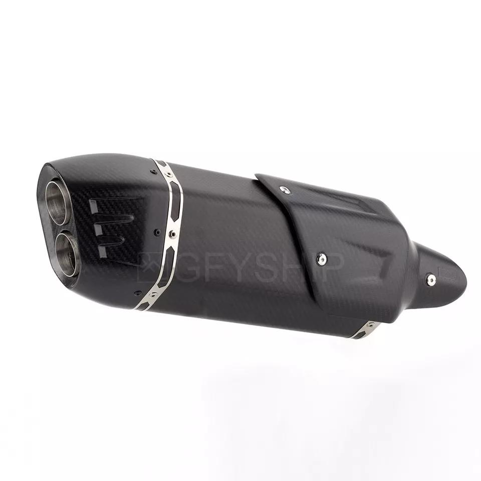 Carbon Fiber Exhaust Motorcycle 51mm Universal Exhaust Motorcycle For BMW R1200GS S1000RR MT07 Z900 