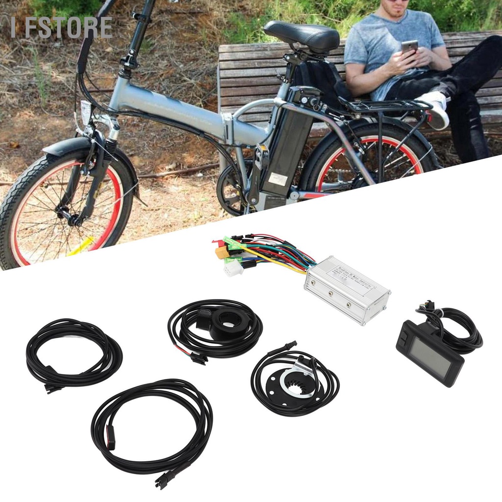 I Fstore 17A 3 โหมด Sinewave Controller EN05 แผง 130X Thumb คันเร่ง Power Off Sensor สำหรับ 250W 350