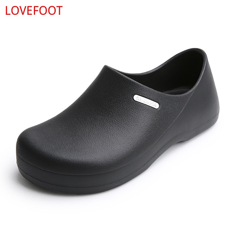 ใหม่ รองเท้าเชฟ กันน้ํามัน กันลื่น เพื่อความปลอดภัย สําหรับผู้ชาย ผู้หญิง เชฟ ใส่ทํางาน ห้องครัว โรงแรม ไซซ์ 36-45 พร้อมส่ง