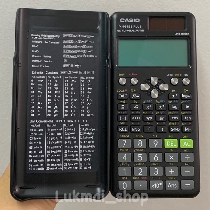 เครื่องคิดเลข Casio fx-991ES PLUS-2 เครื่องคิดเลขวิทยาศาสตร์ Casio ของใหม่ ประกันศูนย์
