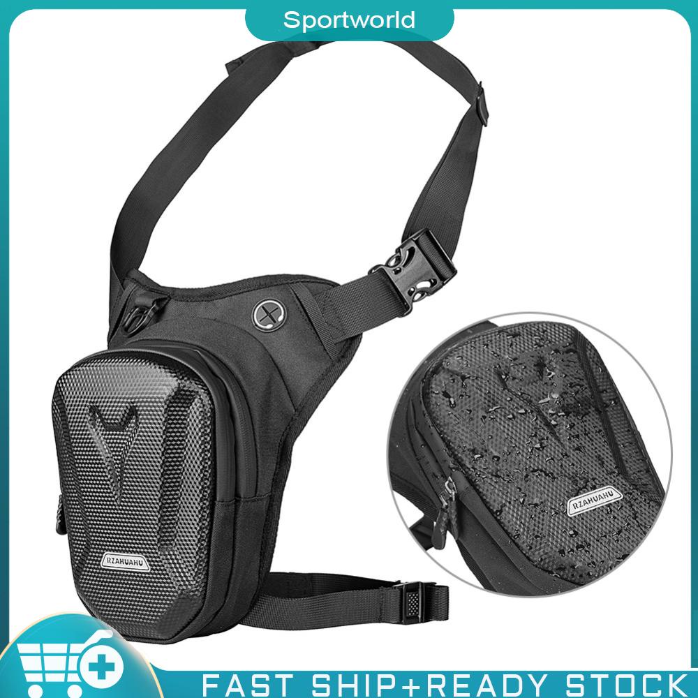 ❀Sportworld【พร้อมส่ง】กระเป๋าคาดเอว EVA แบบแข็ง สําหรับรถจักรยานยนต์