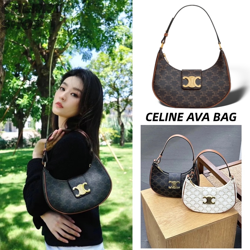 Hot Celine AVA BAG กระเป๋าถือสุภาพสตรีLisa กระเป๋าสไตล์เดียวกันของ/ แบรนด์ใหม่และเป็นของแท้