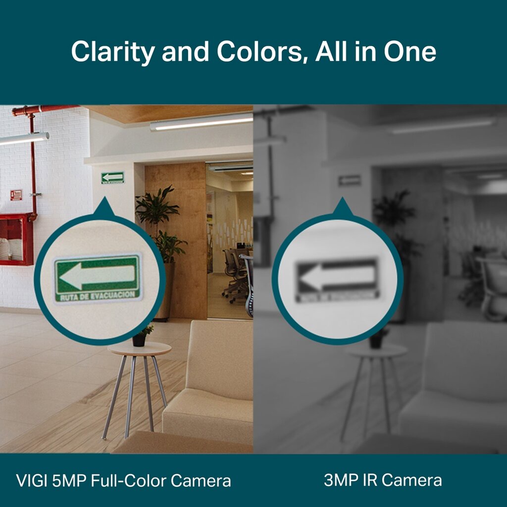 (มีส่งด่วน)   VIGI C450 2.8MM 5MP FULL-COLOR TURRET NETWORK CAMERA รับประกัน 3ปี - รูปที่ 2