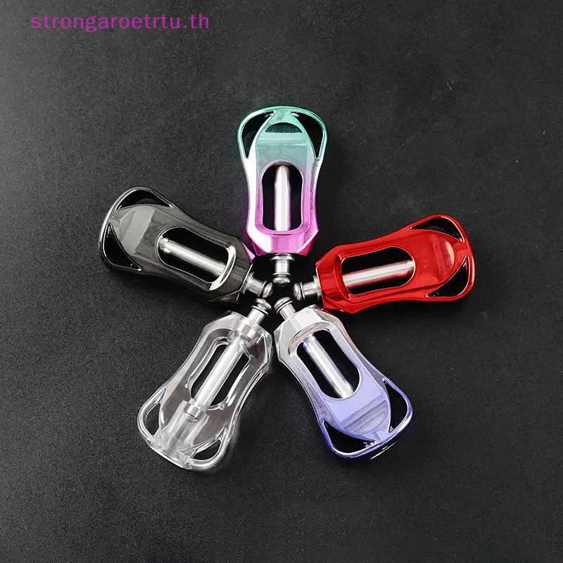 Strongaroetrtu ลูกบิดมือจับรอกตกปลา คาร์บอน ทรงหยดน้ํา อุปกรณ์เสริม สําหรับตกปลา Diy 1 ชิ้น