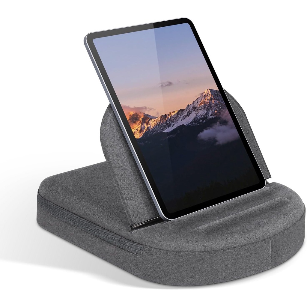 Moko ใหม่ หมอนรองแท็บเล็ต หลายมุม พร้อมที่ใส่ปากกาสไตลัส สําหรับ iPad Pro 11 10.9 10.2 ถึง 11 นิ้ว