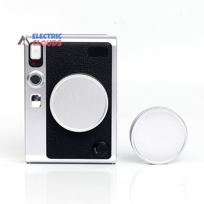 【ก้อนเมฆไฟฟ้า】ฝาครอบเลนส์กล้อง อลูมิเนียมอัลลอยด์ ป้องกันฝุ่น สําหรับ Instax Mini EVO 1 ชิ้น
