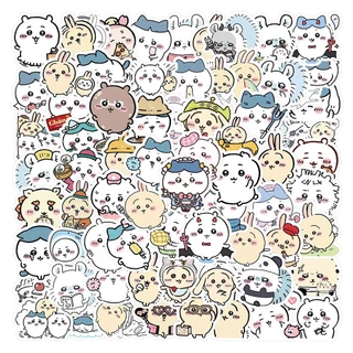 Insรูปแบบน่ารักJikawa Graffitiสติกเกอร์100PCSสําหรับหมวกกันน็อคจักรยานบัญชีมือกรณีดินสอDecals LanLanStickersWorld