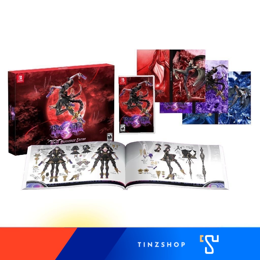 [New Arrival] (ชุดพิเศษ) Nintendo Switch Bayonetta 3 Trinity Masquerade Limited Edition/ Zone Asia (