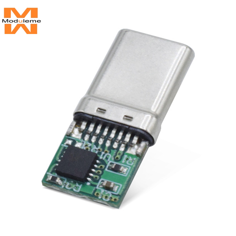 โมดูลทริกเกอร์แรงดันไฟฟ้า USB-C PD QC 9V 12V 15V 20V DC อินพุตตัวผู้ 5A Type-C