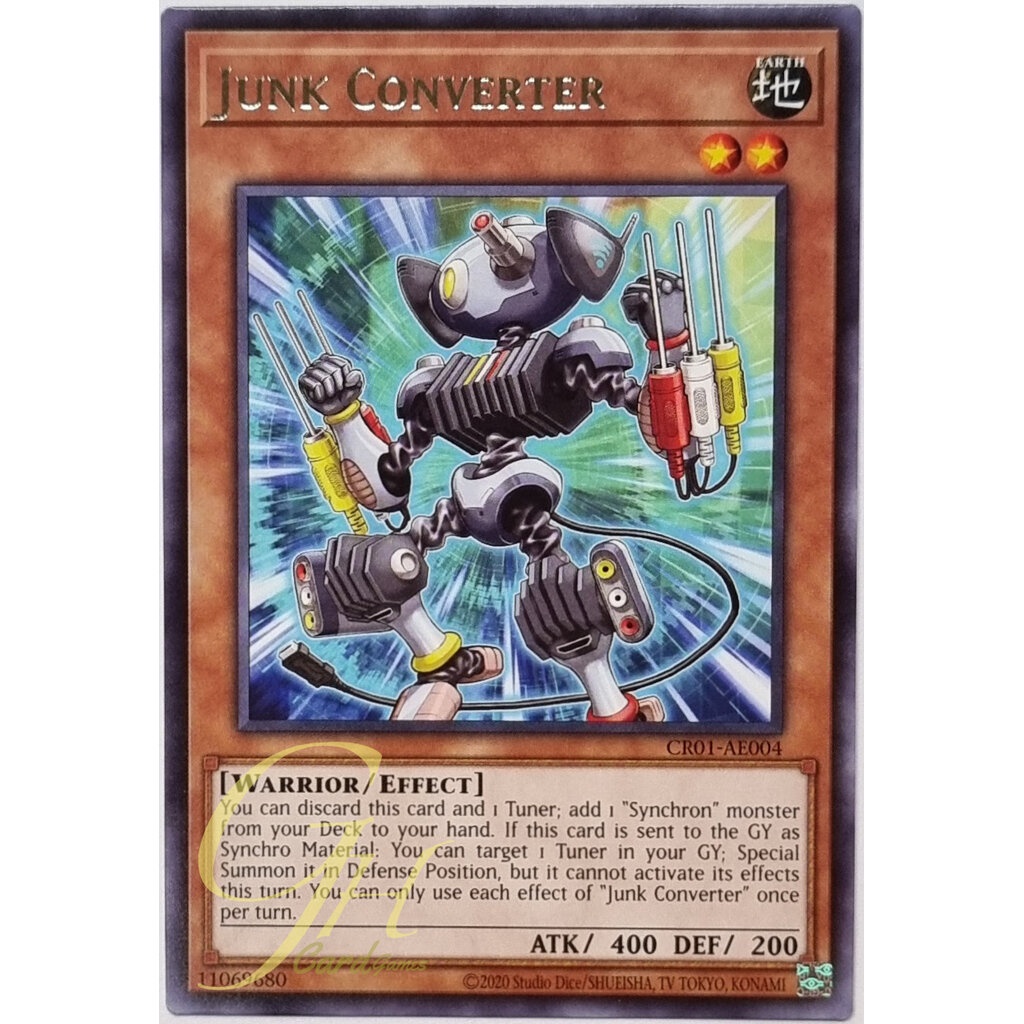 Yugioh [CR01-AE004] Junk Converter (Rare)